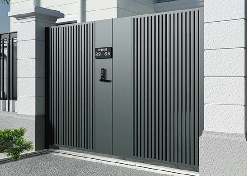 mẫu cửa nhôm nhà cấp 4 phù hợp không gian thoáng đãng