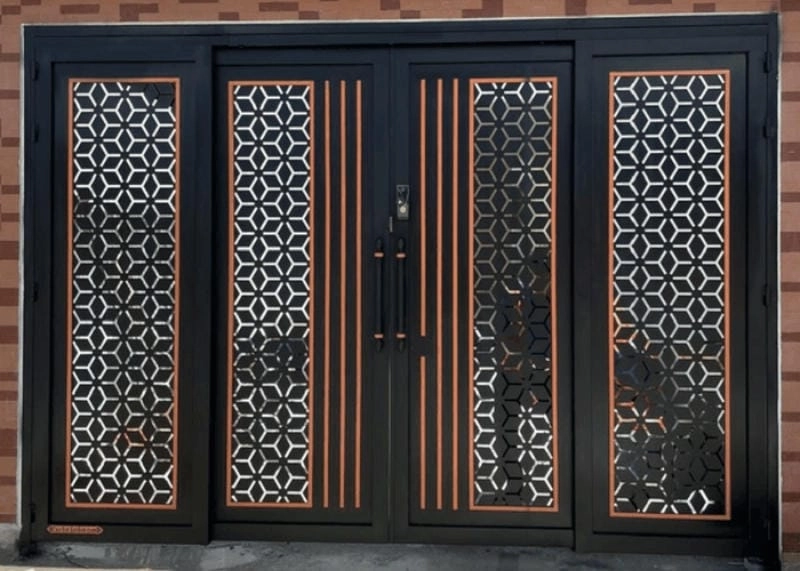 mẫu cửa cổng nhà biệt thự tạo điểm nhấn đẳng cấp tinh tế