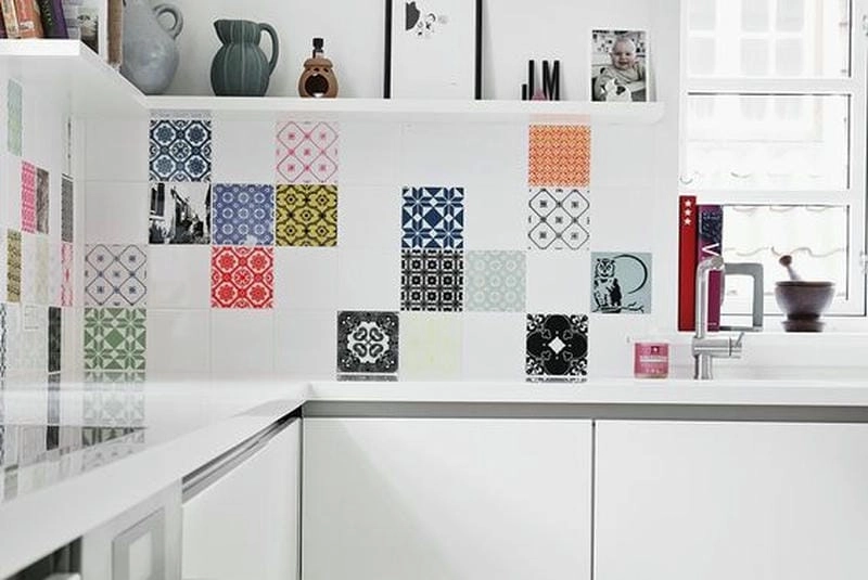 mẫu gạch ốp nhà bếp đẹp ý tưởng làm nổi bật bếp