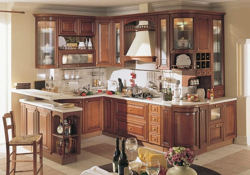 mẫu nhà bếp hiện đại đẹp sang trọng trẻ trung