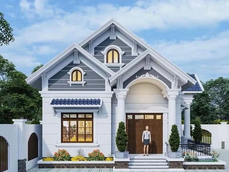 nông thôn mẫu nhà vườn nhỏ đẹp gợi ý không gian sống yên bình