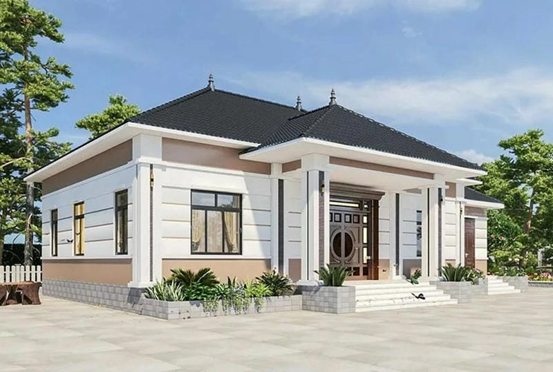 quê nông thôn mẫu nhà vườn nhỏ đẹp gợi ý xây dựng tiết kiệm