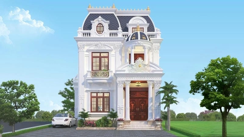 màu sơn nhà trắng sữa mang vẻ đẹp tinh tế dễ phối