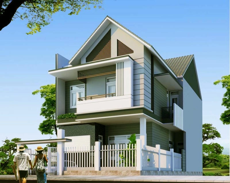 sơn nhà màu trắng sữa kết hợp với màu gì gợi ý phối màu hài hòa