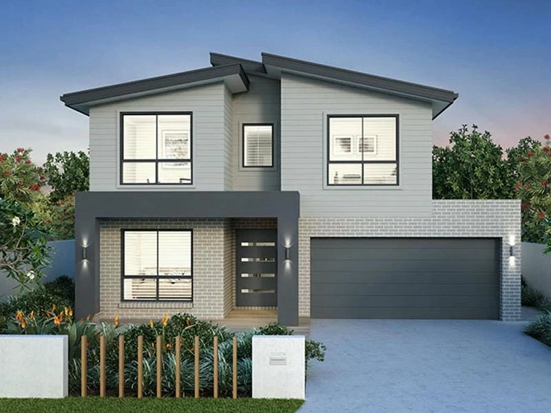 sơn mặt tiền nhà màu ghi phong cách nhẹ nhàng thanh lịch