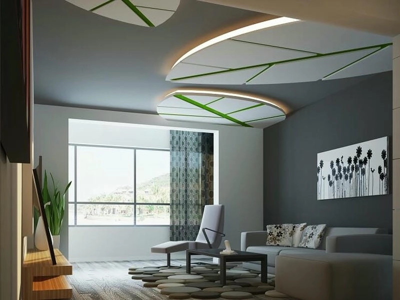 các mẫu trần thạch cao phòng khách nhà ống đẹp tham khảo phong cách mới