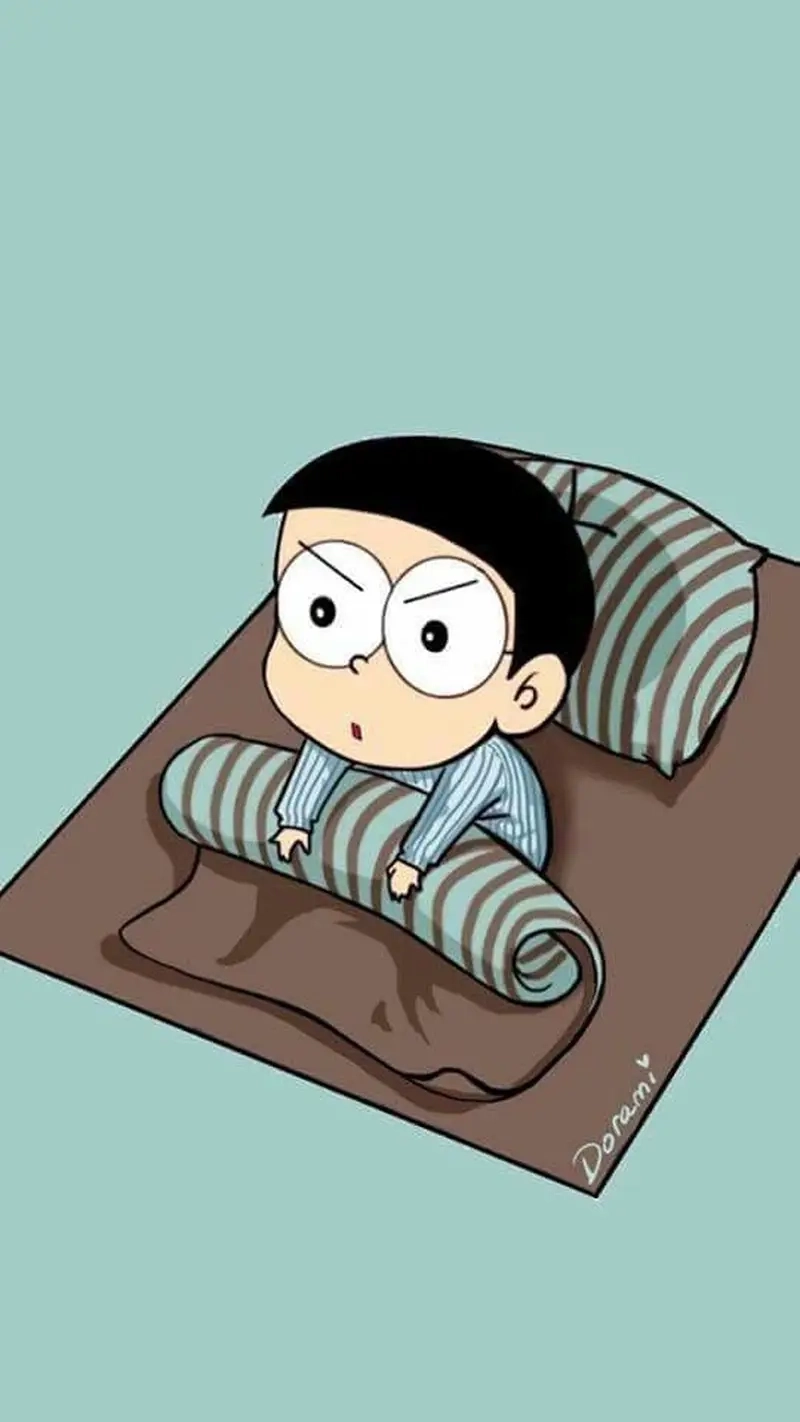Đúng chất Nobita với hình anime Nobita cực dễ thương