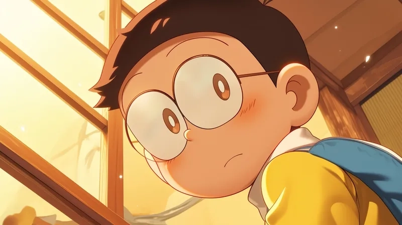 Sự mạnh mẽ và kiêu hãnh trong hình Nobita ngầu