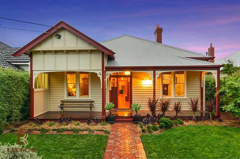 Những mẫu nhà vườn cấp 4 với không gian xanh mát, yên bình