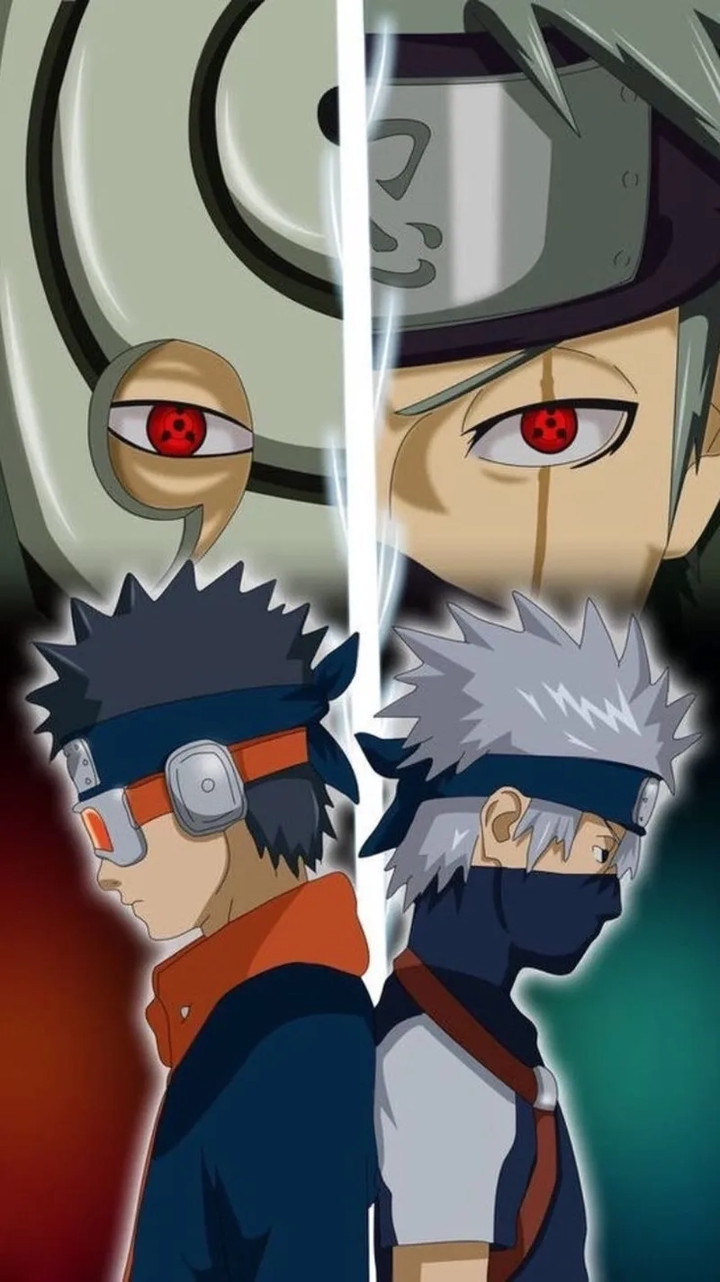 Fanart kakashi x obito thể hiện tình bạn và bi kịch