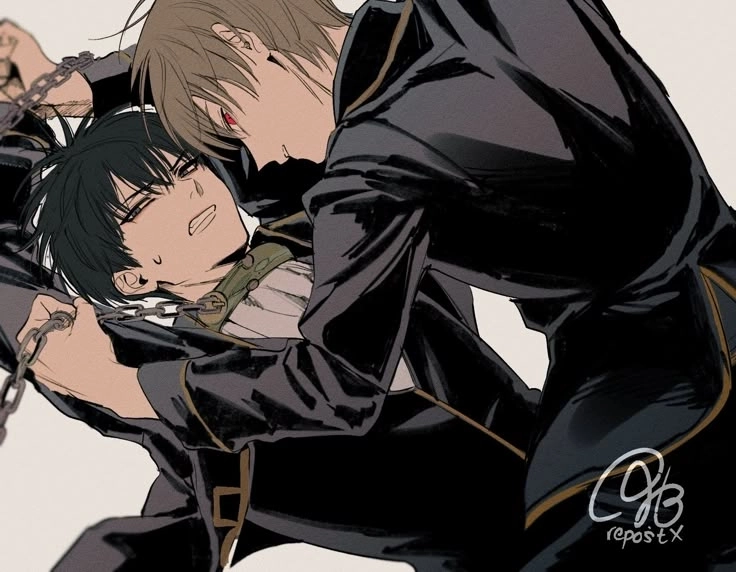 Gintama Okita x Kagura thường được gán tag trong tranh fanart