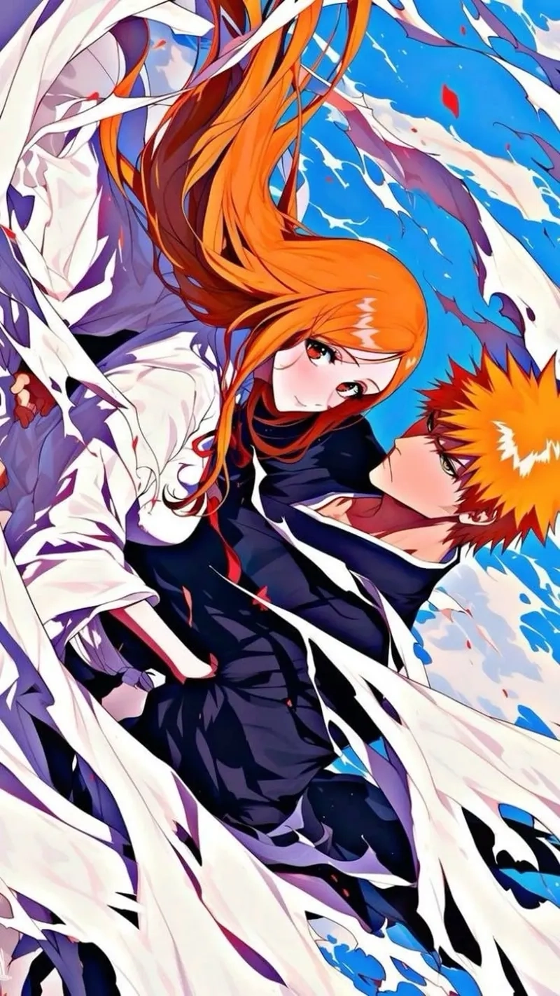 Inoue x Ichigo xuất hiện nhiều trong fanart và fanfic lãng mạn