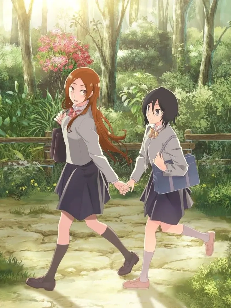 Rukia x Orihime thể hiện tình bạn nhẹ nhàng trên hành trình Soul Society