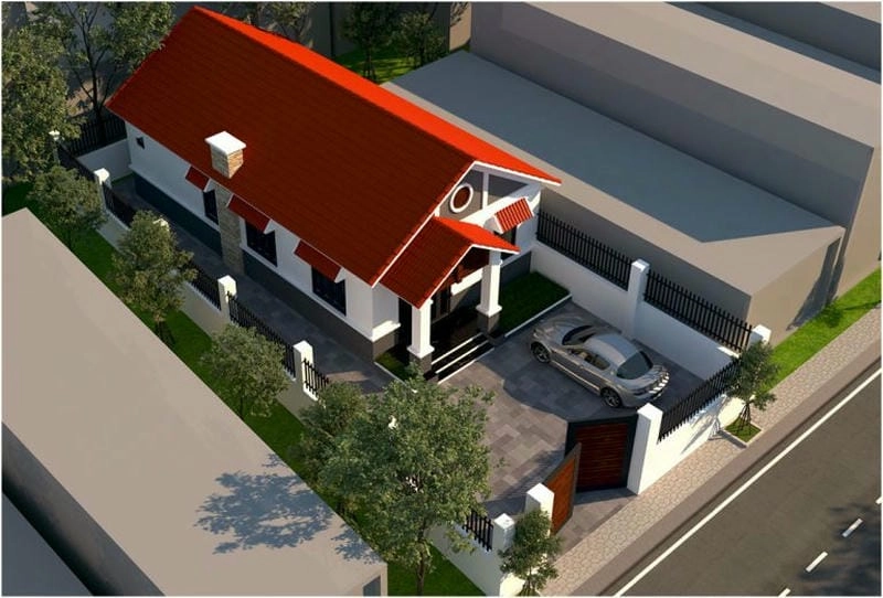 Gợi ý các mẫu thiết kế nhà cấp 4 3 phòng ngủ đa phong cách