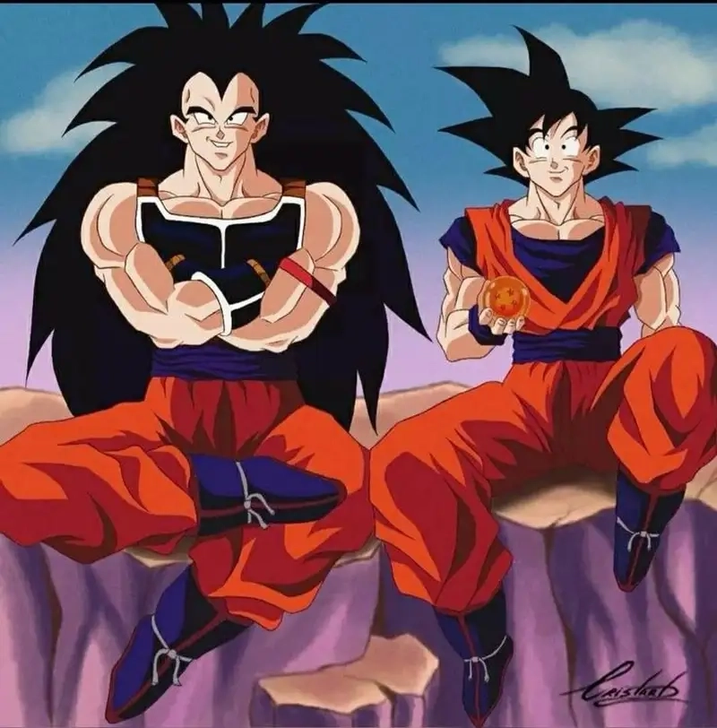 Trận chiến nảy lửa giữa Dragon Ball Z Goku vs Raditz