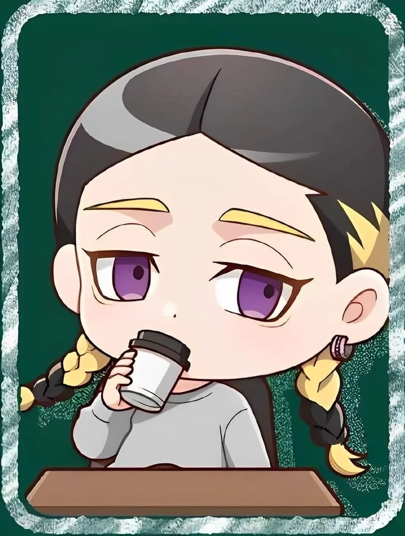 Tải ngay ảnh Haitani Ran chibi đáng yêu làm avatar