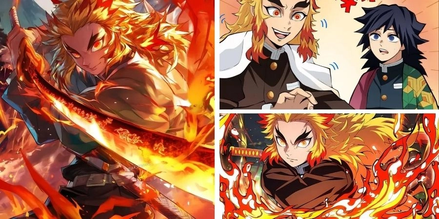 Bộ ảnh Rengoku rực cháy với thần thái đầy khí chất anh hùng