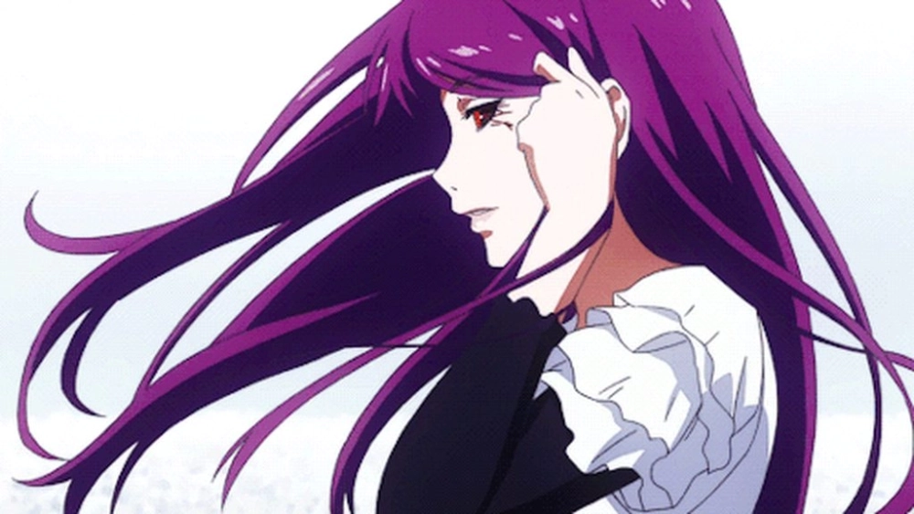 Rize Kamishiro drawing thể hiện khí chất lạnh lùng và quyến rũ