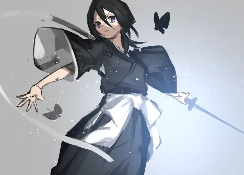 Fan yêu thích vẻ đẹp sắc sảo của Kuchiki Rukia