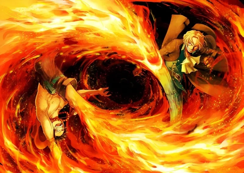 Những chi tiết hay trong Ace x Sabo manga fanfic