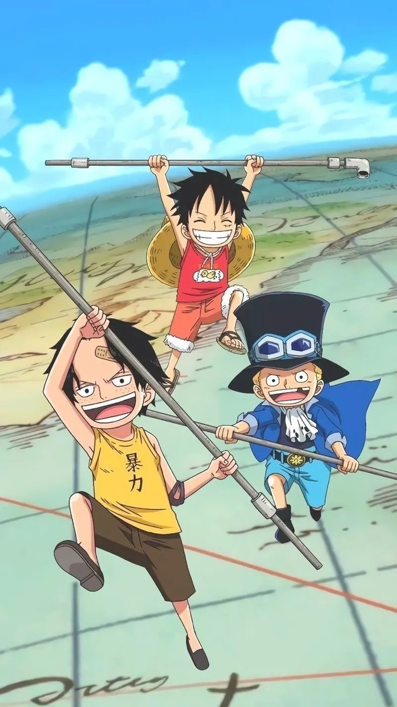 Fan mê Ace Sabo x Luffy đầy lãng mạn