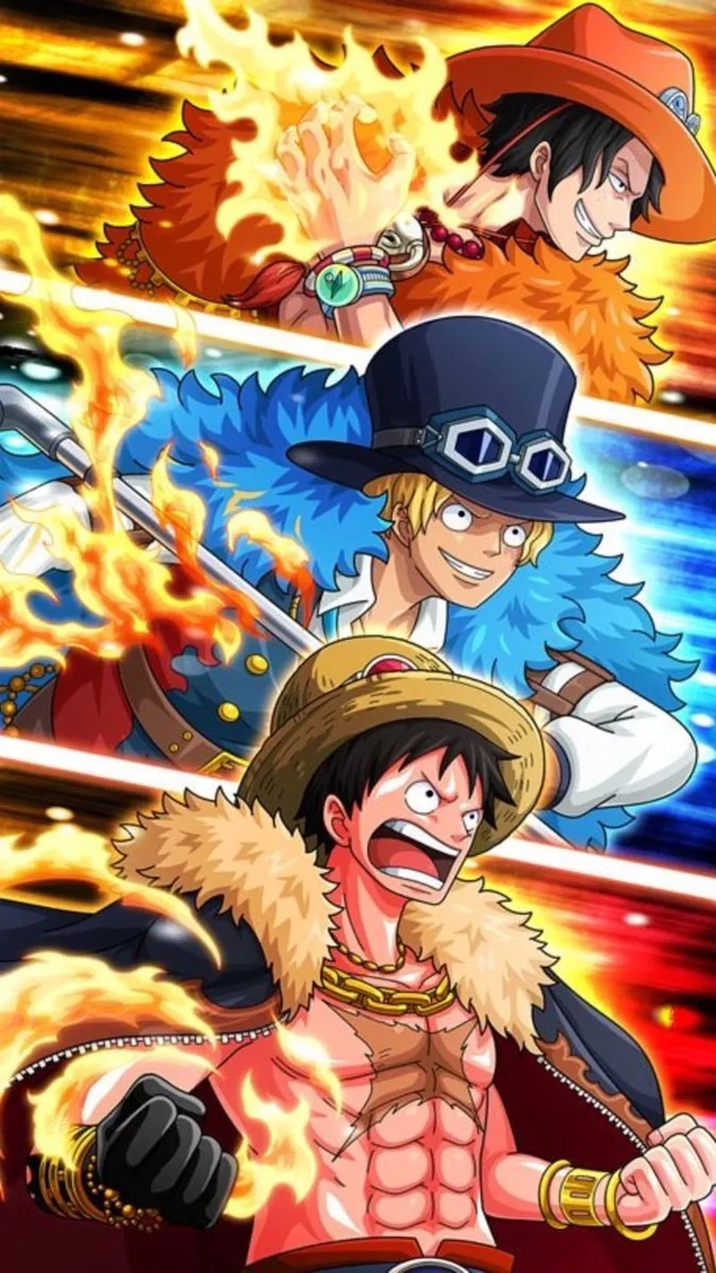 Chuyển tải cảm xúc của Luffy x Sabo x Ace