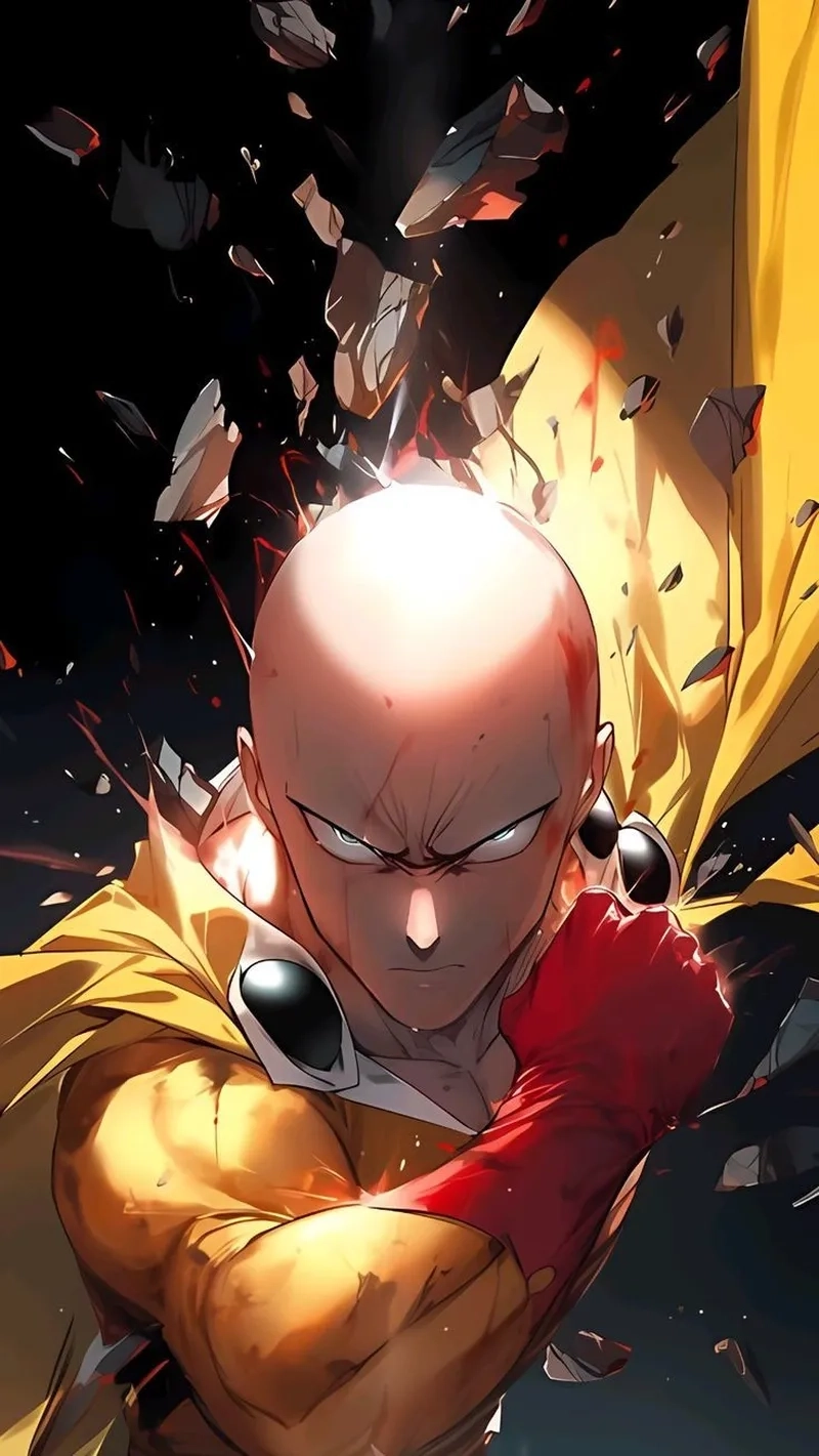 Cùng xem những khoảnh khắc ngầu của Saitama gif