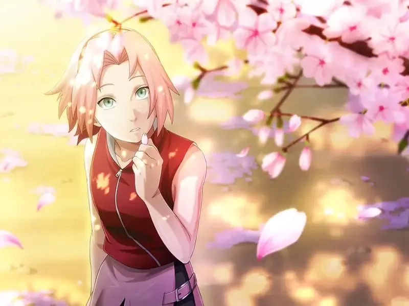 Hình nền Sakura Haruka hoàn hảo cho fan yêu thích phong cách pastel