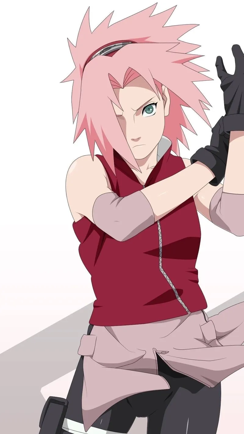 Khung hình đậm chất chiến binh của Haruno Sakura đầy cảm hứng