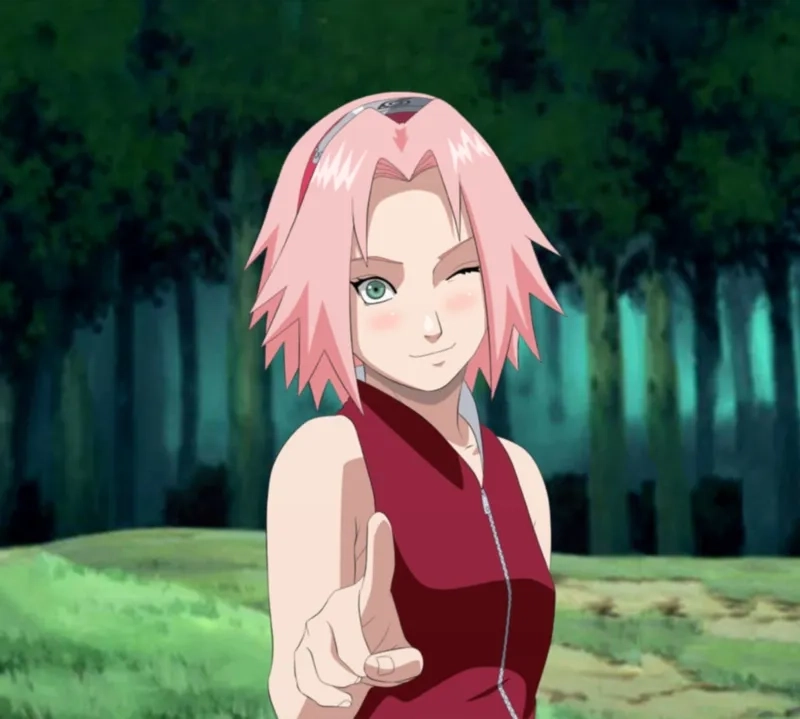 Hình ảnh Sakura Haruno kimono thanh lịch đầy nữ tính