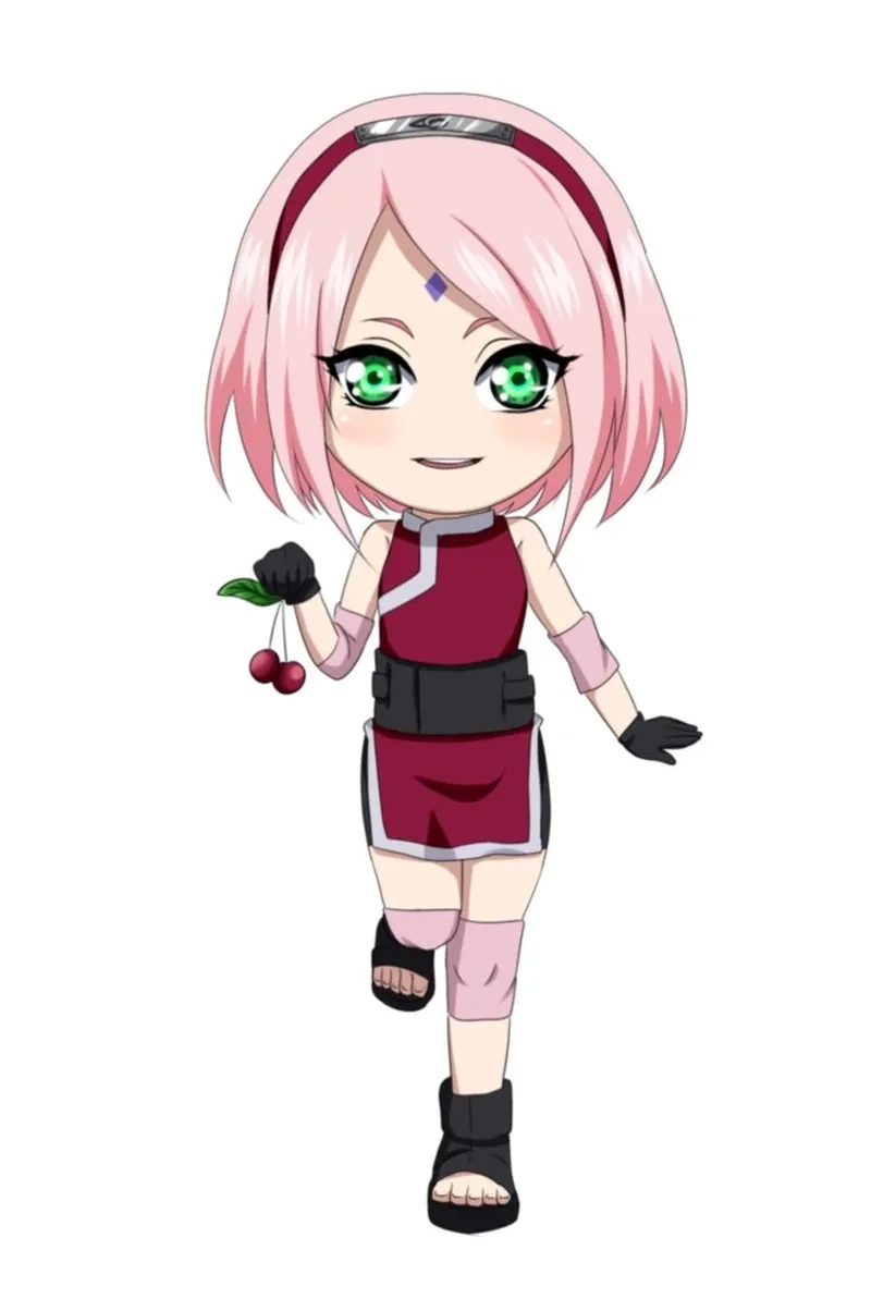 Fanart hướng dẫn vẽ Sakura Haruno đẹp và chi tiết