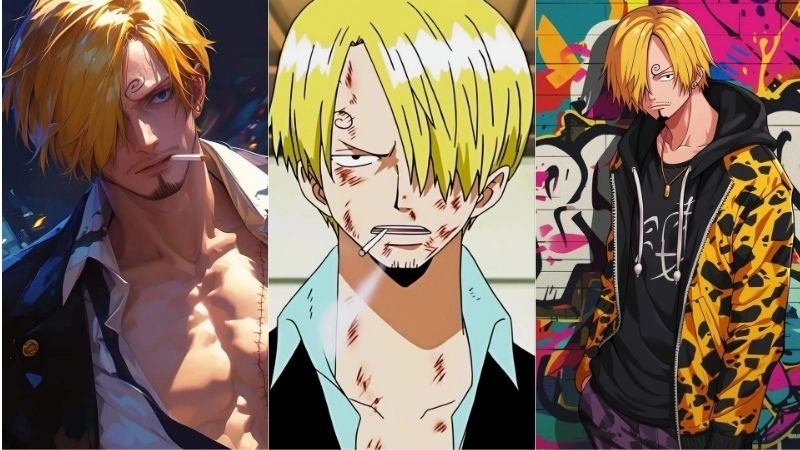 Sanji được thể hiện đầy thần thái qua concept ảnh ấn tượng