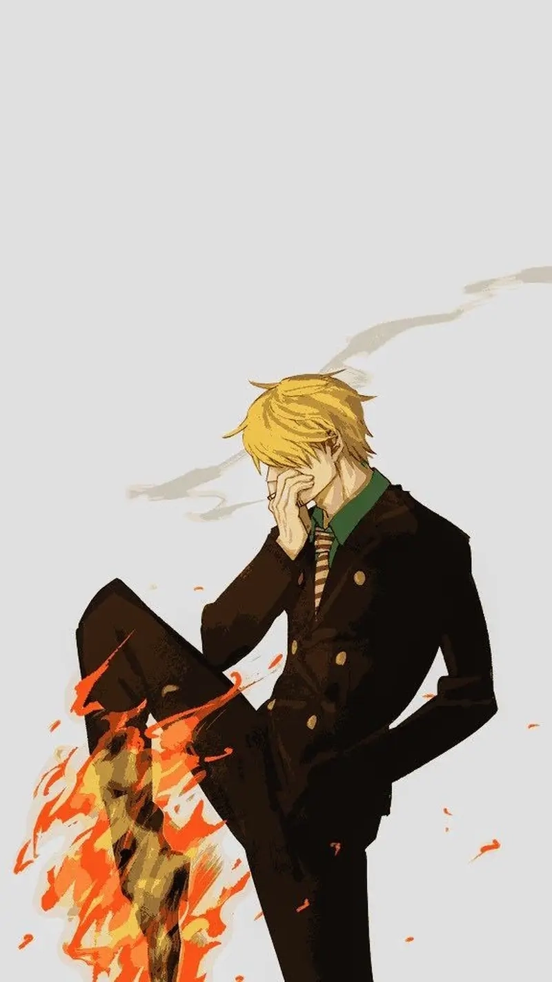 Visual quen thuộc không thể thiếu của one piece Sanji