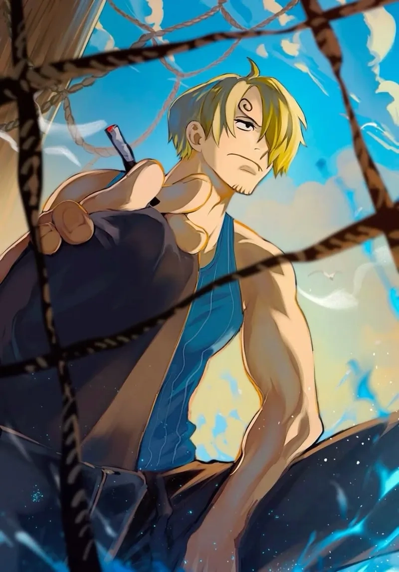 Loạt biểu cảm hài hước đúng kiểu Sanji mê gái