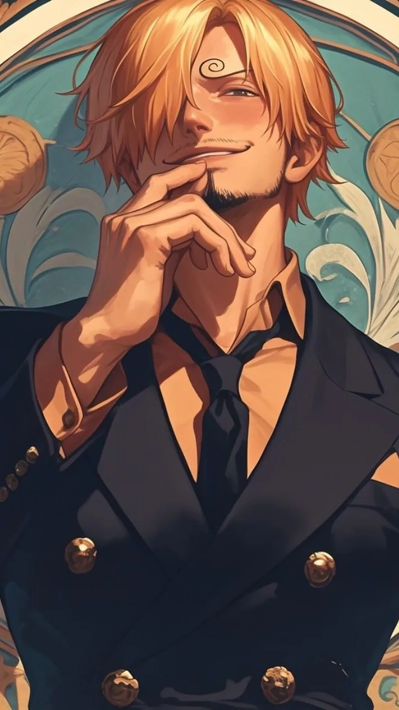 Poster chính thức và fanmade nổi bật từ Sanji poster