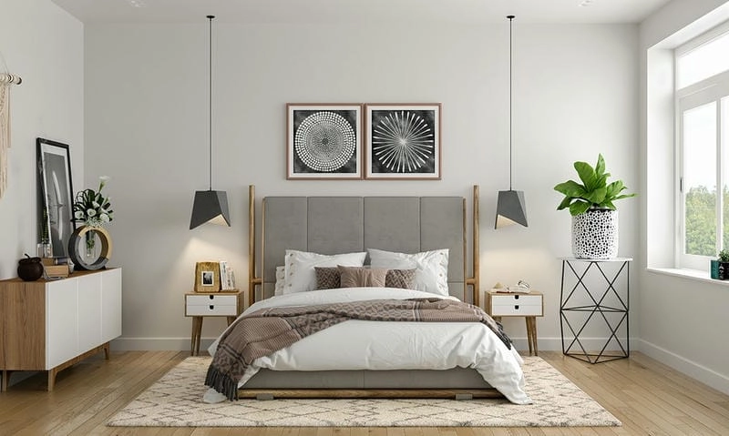 Gợi ý trang trí phòng ngủ phong cách bắc âu