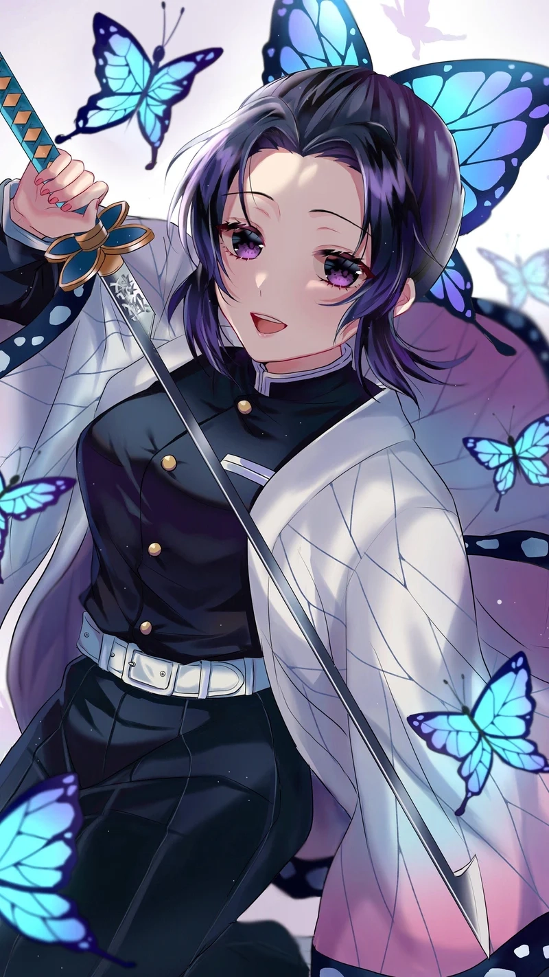 Ảnh thành gươm diệt quỷ Shinobu ghi lại những phân cảnh đắt giá của cô trong anime và manga