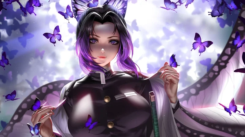 Demon Slayer Shinobu là biểu tượng cho sự nhẹ nhàng nhưng không yếu đuối, luôn chiến đấu vì công lý