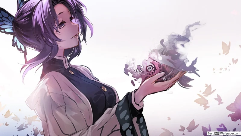 Kochou Shinobu anime được khắc họa rõ nét qua giọng nói nhẹ nhàng và biểu cảm sắc sảo