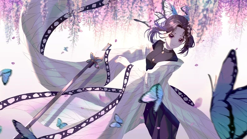 18 Shinobu là bộ ảnh fanart thể hiện Shinobu trưởng thành, cuốn hút trong dáng vẻ chín chắn và quyến rũ