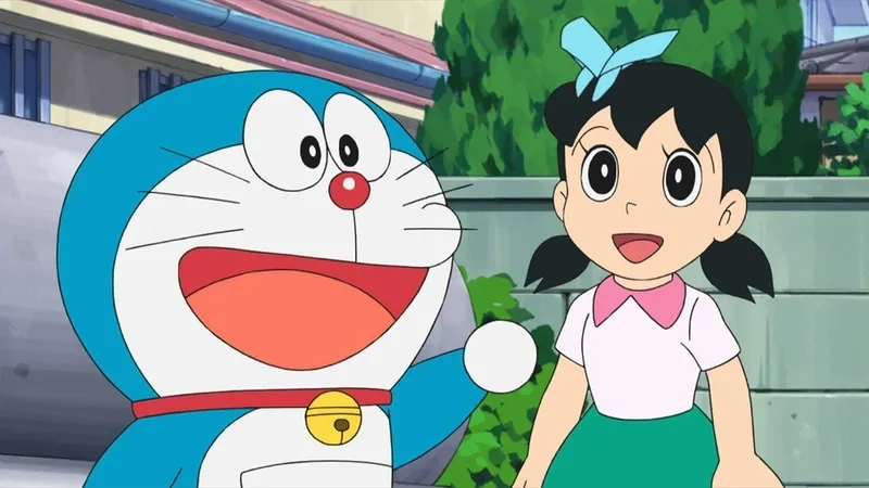 Tình bạn thân thiết giữa Doreamon và Shizuka