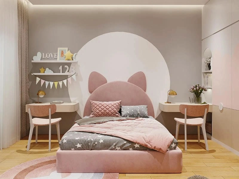 bảng màu sơn nhà màu hồng đa dạng mẫu sơn nhà màu hồng