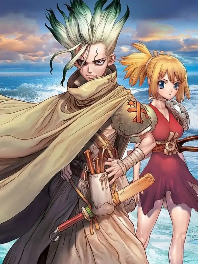 Tsukasa Shishio x Senku Ishigami hai lý tưởng đối đầu