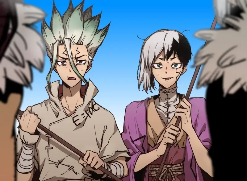 Thế giới fanfic senku x gen truyện không thiếu sáng tạo