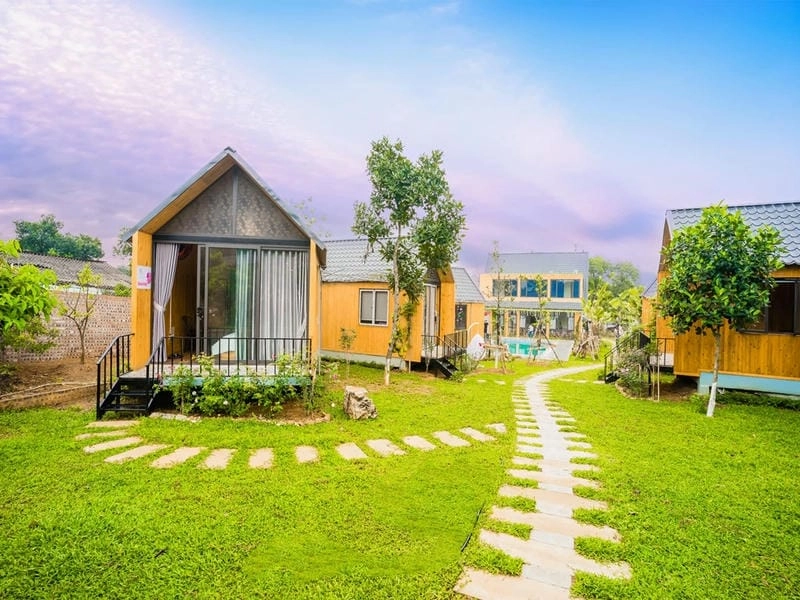 Chi tiết ấn tượng trong mau nha homestay
