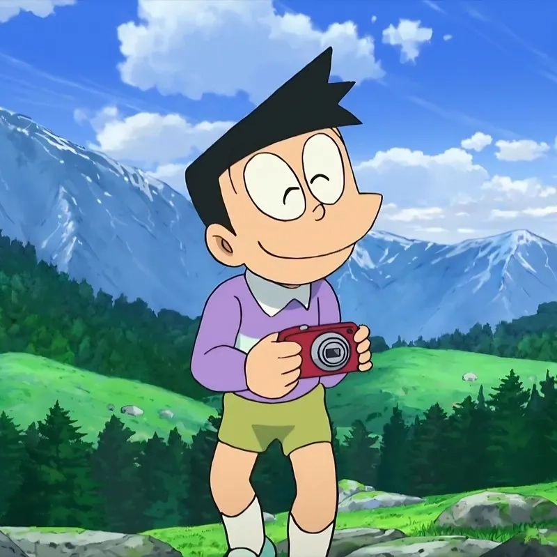 Nét dễ thương đặc trưng trong Suneo cute