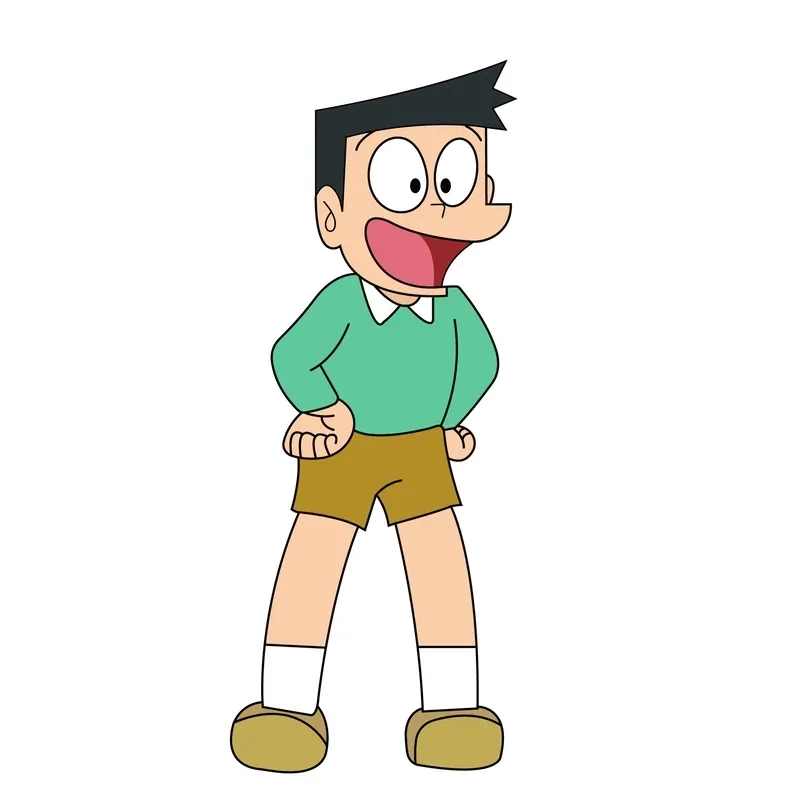 Khoảnh khắc ấn tượng của ảnh Suneo với thần thái đặc biệt