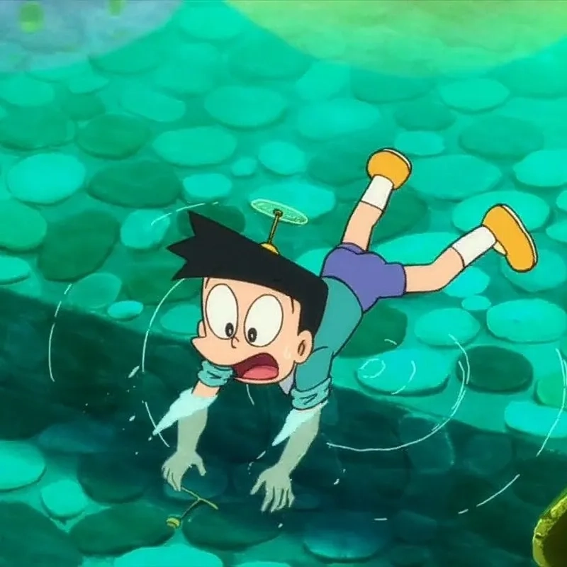 Khoảnh khắc thú vị và đáng yêu của anime Suneo