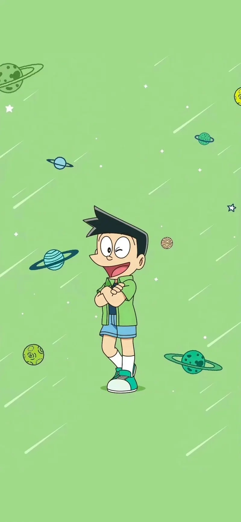 Khoảnh khắc đáng yêu giữa Suneo Doraemon trong thế giới hoạt hình