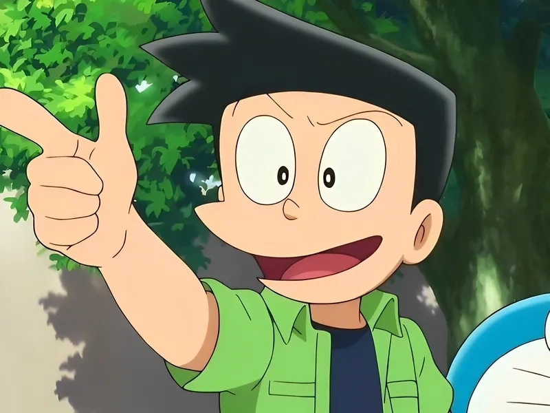 Những khoảnh khắc cực dễ thương trong ảnh Suneo anime